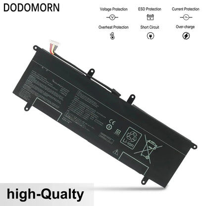 PC New C41N1901 Laptop Battery For ZenBook Duo UX4000F UX4000FL UX481FL UX481FA UX481F 0B200-03520100 0B200-03520000 4ICP6/60/72