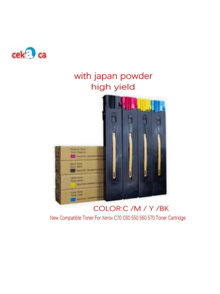 New Compatible Toner For Xerox C70 C60 550 560 570 Toner Cartridge