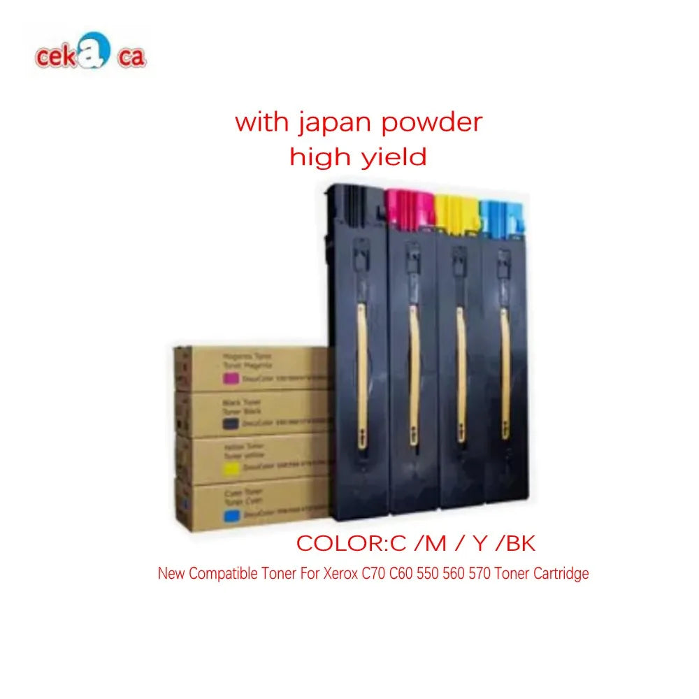 New Compatible Toner For Xerox C70 C60 550 560 570 Toner Cartridge