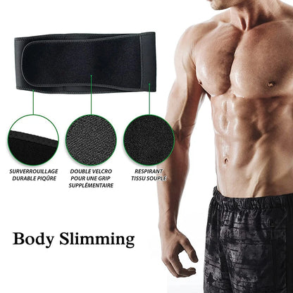 PC New Electric EMS Abdominal Training Belt Muscle Stimulator Toner Weight