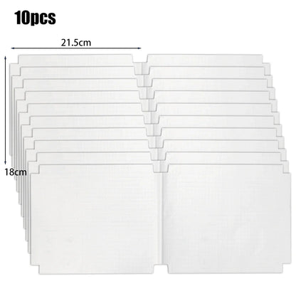 New Flip Up and Down Transparent Notebooks Cover Student Waterproof Self-Adhesive Book Covers Textbook Clear Protector