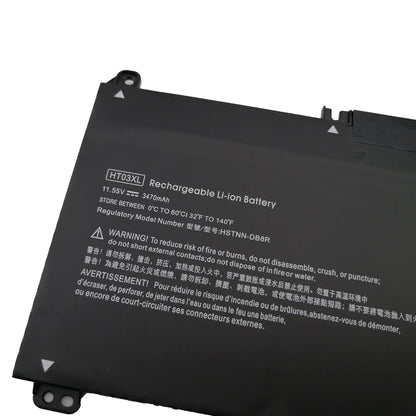 PC New HT03XL L11119-855 Laptop Battery HP Pavilion 14-CE 0025TU 14-CE0034TX 14-CF 14-DF 15-CS 15-DA 15-DB 15-DW 17-by 17-CA Series