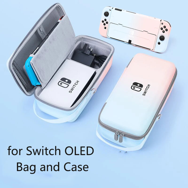 New Nintend Switch / OLED Handheld Storage Bag Portable Carrying Case Travel Pouch for Nintendo Switch Console Game Accessories