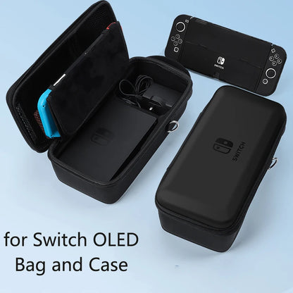 New Nintend Switch / OLED Handheld Storage Bag Portable Carrying Case Travel Pouch for Nintendo Switch Console Game Accessories