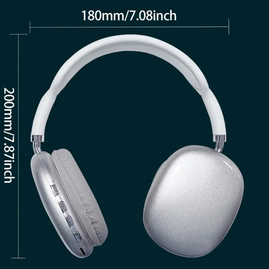 Casque sans fil Bluetooth PCNew P9Air MAX avec micro antibruit