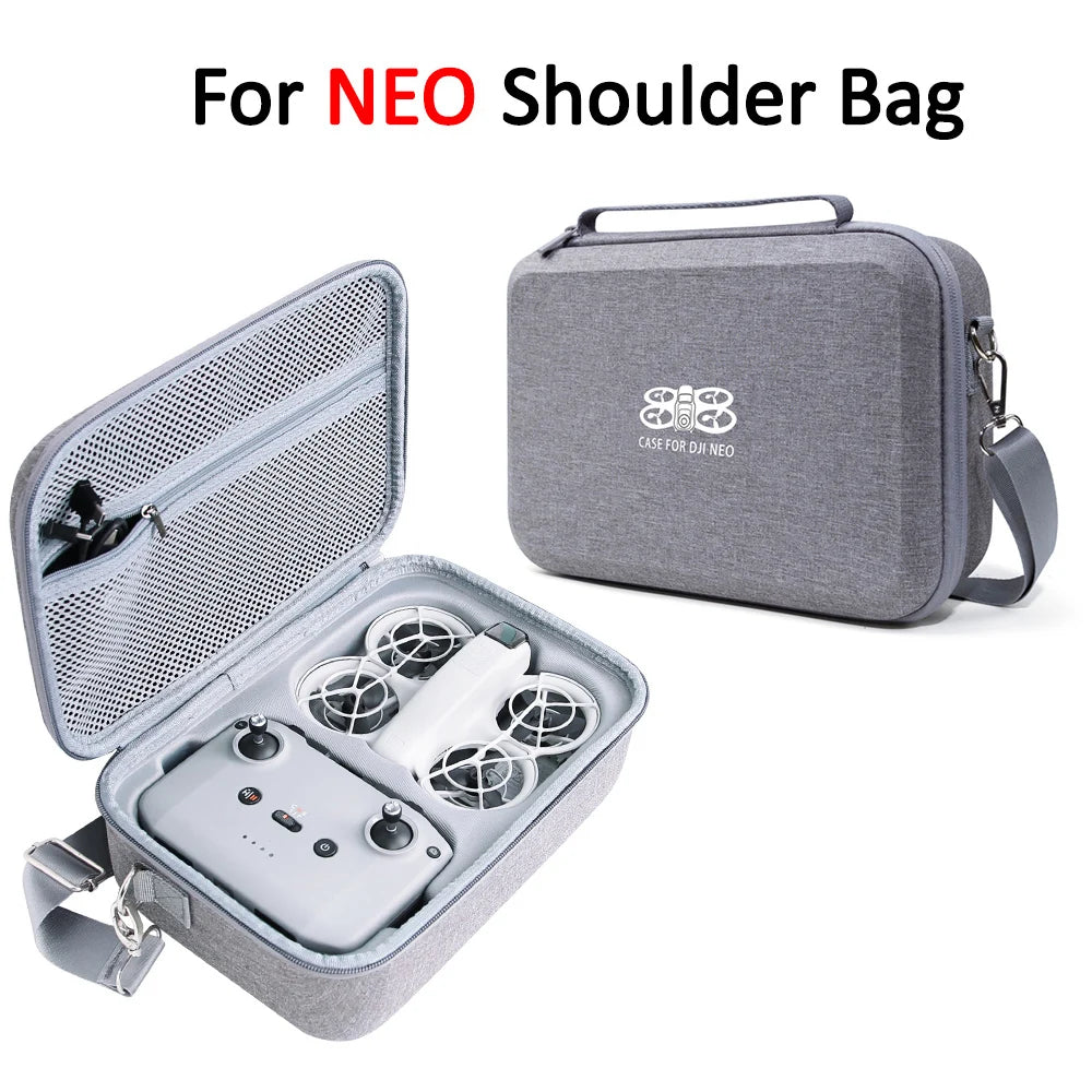 New Portable Carrying Case Protective Cover Shockproof Stroage Bag Shoulder Box  DJI NEO Drone Remote & Battery Accessories