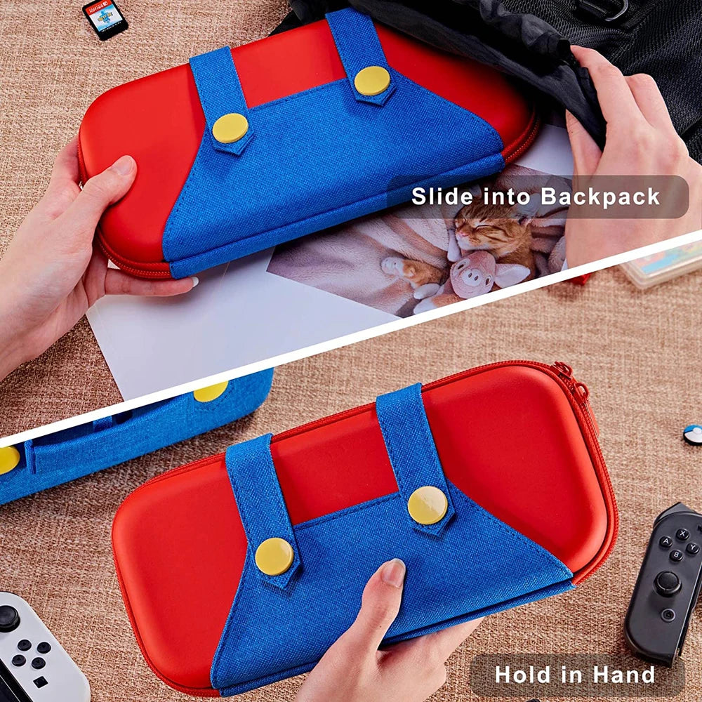 New Portable Nintend Switch Console Carrying Bag Accessories EVA Storage Hard Case Bundle Nintendo switch oled Travel Cover Set