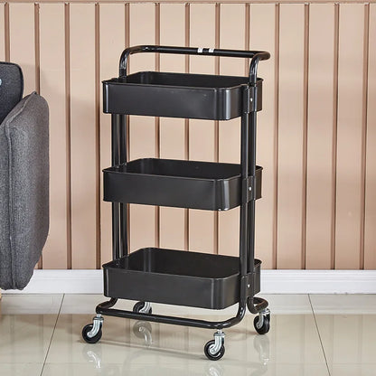 PC New Trolley Beauty Salon Special Salon Tools Car Removable Shelf Beauty Salon Storage Cart Base With Rolling Wheels