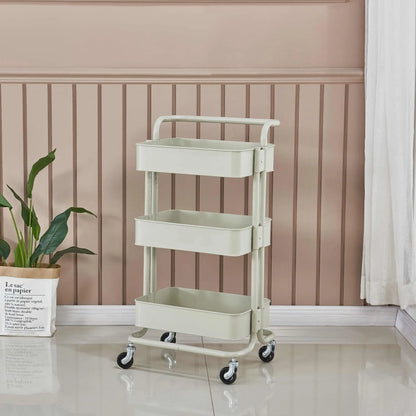 PC New Trolley Beauty Salon Special Salon Tools Car Removable Shelf Beauty Salon Storage Cart Base With Rolling Wheels