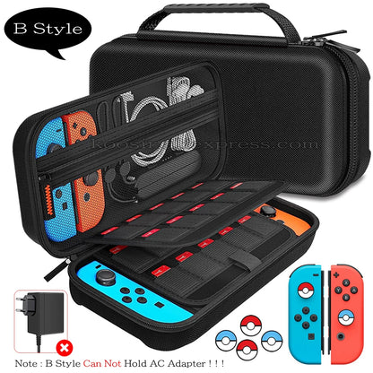 Nintend Switch Large Storage Bag SwitchOLED Portable Carrying Case Anti-Scratch Oxd Cloth Travel Bag  Nintendo Switch OLED