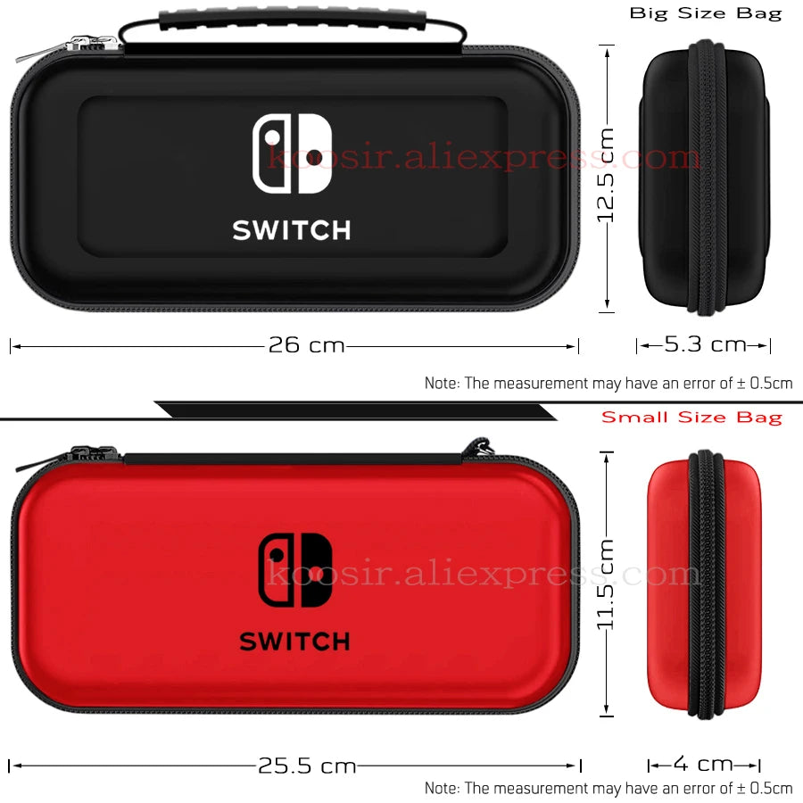 Nintend switch Portable Hand Storage Bag NintendoSwitch Console EVA Carry Case Protective Shell  Nintendo Switch Accessories