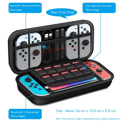 Nintend switch Portable Hand Storage Bag NintendoSwitch Console EVA Carry Case Protective Shell  Nintendo Switch Accessories