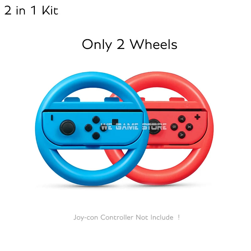 NintendoSwitch Accessories Racing Steering Wheel Nintend Switch Handle Grips Nitendo Joycon Cap  Nintendo Switch OLED Gamepad