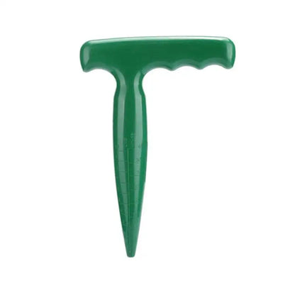 Nursery Hole Punch Transplanting Drilling Home Solid Green Practical Planted Tool Transplanter Hole Punch Cutting Sowing Durable