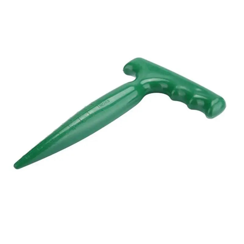 Nursery Hole Punch Transplanting Drilling Home Solid Green Practical Planted Tool Transplanter Hole Punch Cutting Sowing Durable