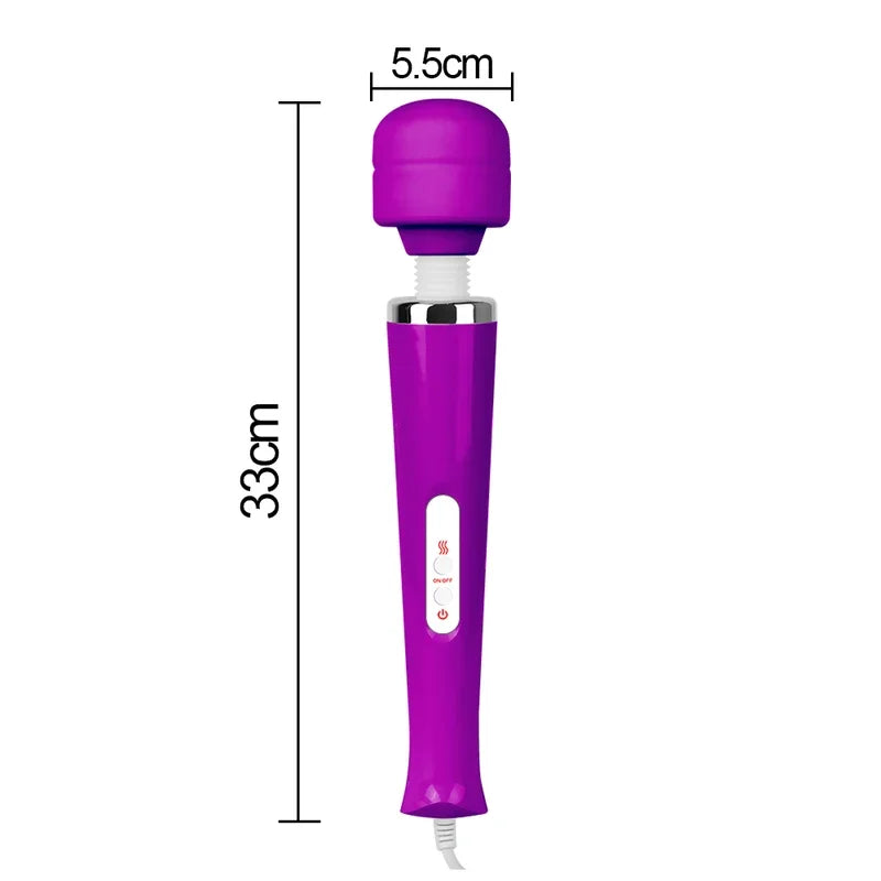 OLO Erotic Toy 10 Speeds EU/US Plug Big Size AV Rod Stick  Sex Toys  Women  Stimulator Magic Wand