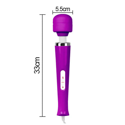 Gtooza_OLO Erotic Toy 10 Speeds EU/US Plug Big Size AV Rod Stick  Sex Toys  Women  Stimulator Magic Wand gtooza.com