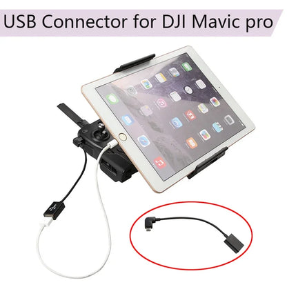 OTG Data Cable  DJI Mavic Pro/Air/Mavic 2 Zoom PRO/Mavic Mini/Mini SE Remote Controller Tablet Phone RC Accessory