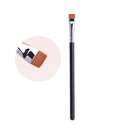 Oblate The Line Brush Ultra-thin Lip Line Eyebrow Concealer Brushes Detail Concealer Makeup Tool Lip Brow Contour The Line Brush