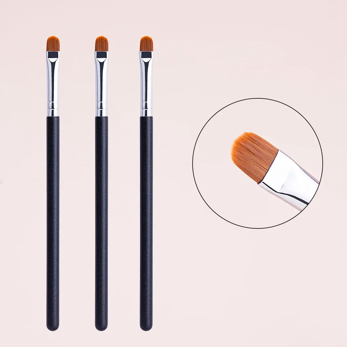 Oblate The Line Brush Ultra-thin Lip Line Eyebrow Concealer Brushes Detail Concealer Makeup Tool Lip Brow Contour The Line Brush