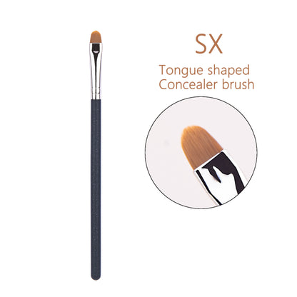 Oblate The Line Brush Ultra-thin Lip Line Eyebrow Concealer Brushes Detail Concealer Makeup Tool Lip Brow Contour The Line Brush