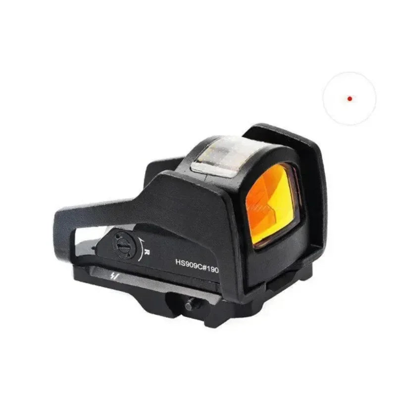 Optical Holographic Red Dot Sight Innovative Solar Emergency Use 20levels Brightness Adjustable Pistol Airgun Riflescope