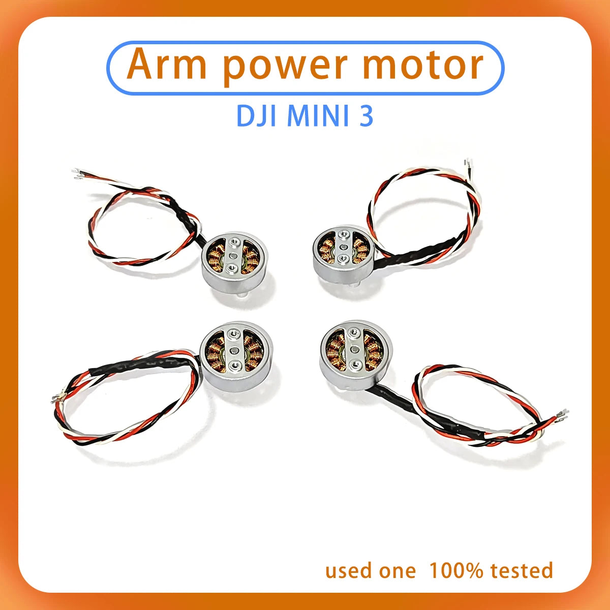 Original DJI Mini 3 Engine Motor, Arm Power Motor,  DJI mini 3, good quality, test video provided