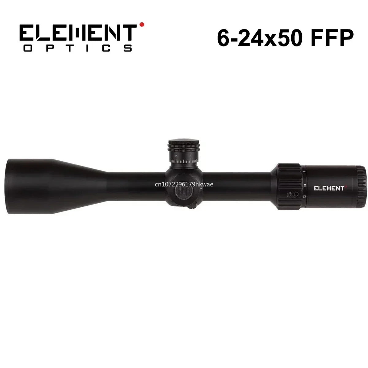 Original ELEMENT Optics HELIX 6-24X50 FFP First Focal Plane Riflescope Zerostop 30mm Tube APR-2D MRAD Reticle Rifle Scope Sight