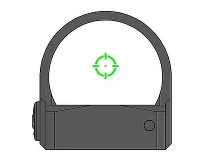 Original Gideon Optics OMEGA 3 MOA Red Dot Sight Shake Awake Parallax Free 407C/507C Cut Scope For Glock Pistol Shotgun Weapons