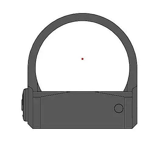 Original Gideon Optics OMEGA 3 MOA Red Dot Sight Shake Awake Parallax Free 407C/507C Cut Scope For Glock Pistol Shotgun Weapons