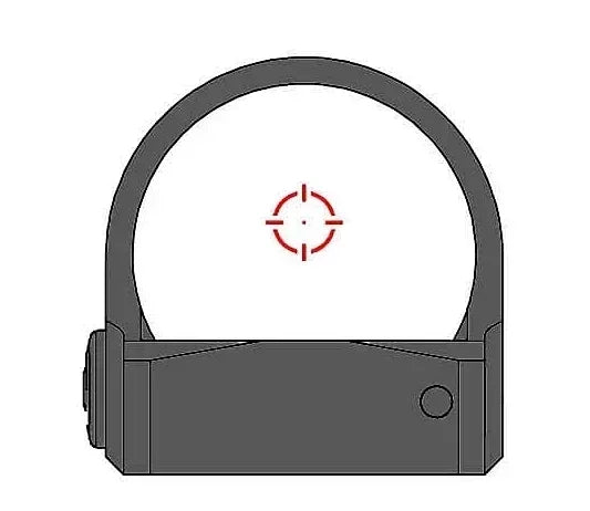 Original Gideon Optics OMEGA 3 MOA Red Dot Sight Shake Awake Parallax Free 407C/507C Cut Scope For Glock Pistol Shotgun Weapons