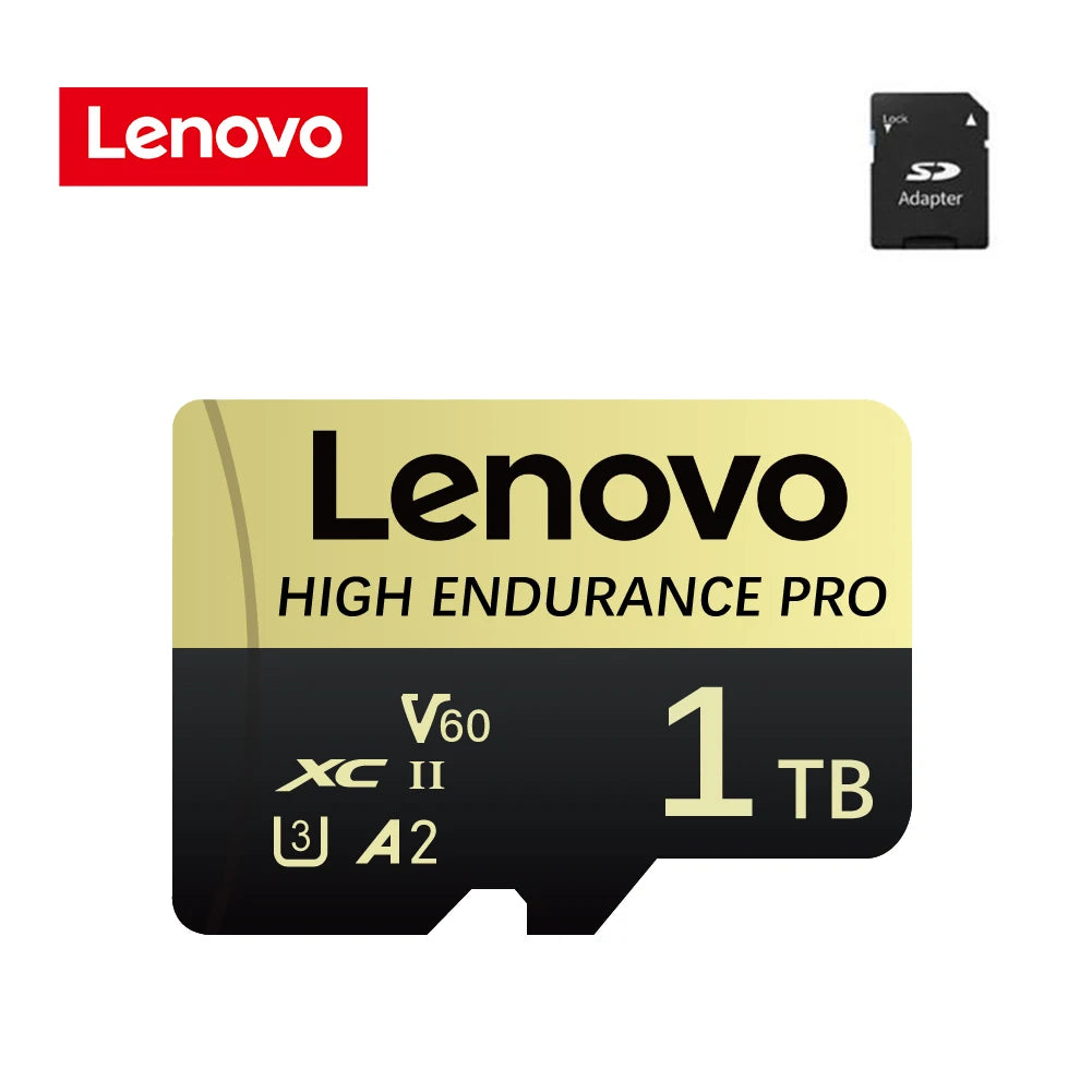 Original Lenovo Memory Card 128GB 256GB 512GB 1TB 2TB High Speed Micro TF SD Card For Nintendo Switch Ps4 Ps5 Game SD Card