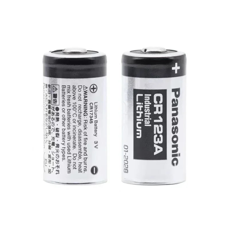 PC Original Panasonic 123 Lithium 3V Arlo Camera Battery CR123A CR17345 DL123A EL123A 123A