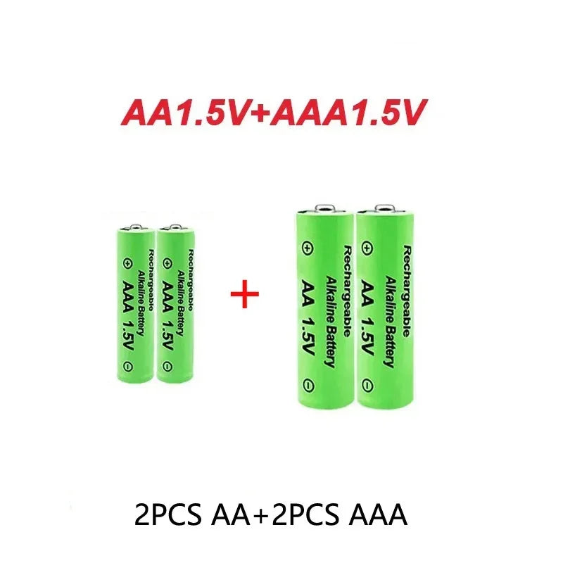 PC Original Rechargeable Battery 1.5V AA9800mAh+AAA8800mAh+Charger  Computer Clock Radio Video Game Digital Camera AA AAAbattery