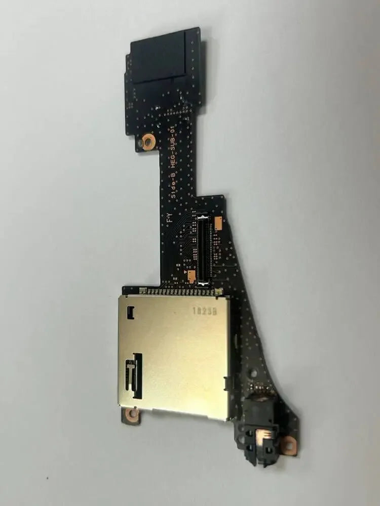 Original Replacement repair parts For Nintend Switch NS Switch Lite NS OLED Game Console Card slot with headset motherboard PCB