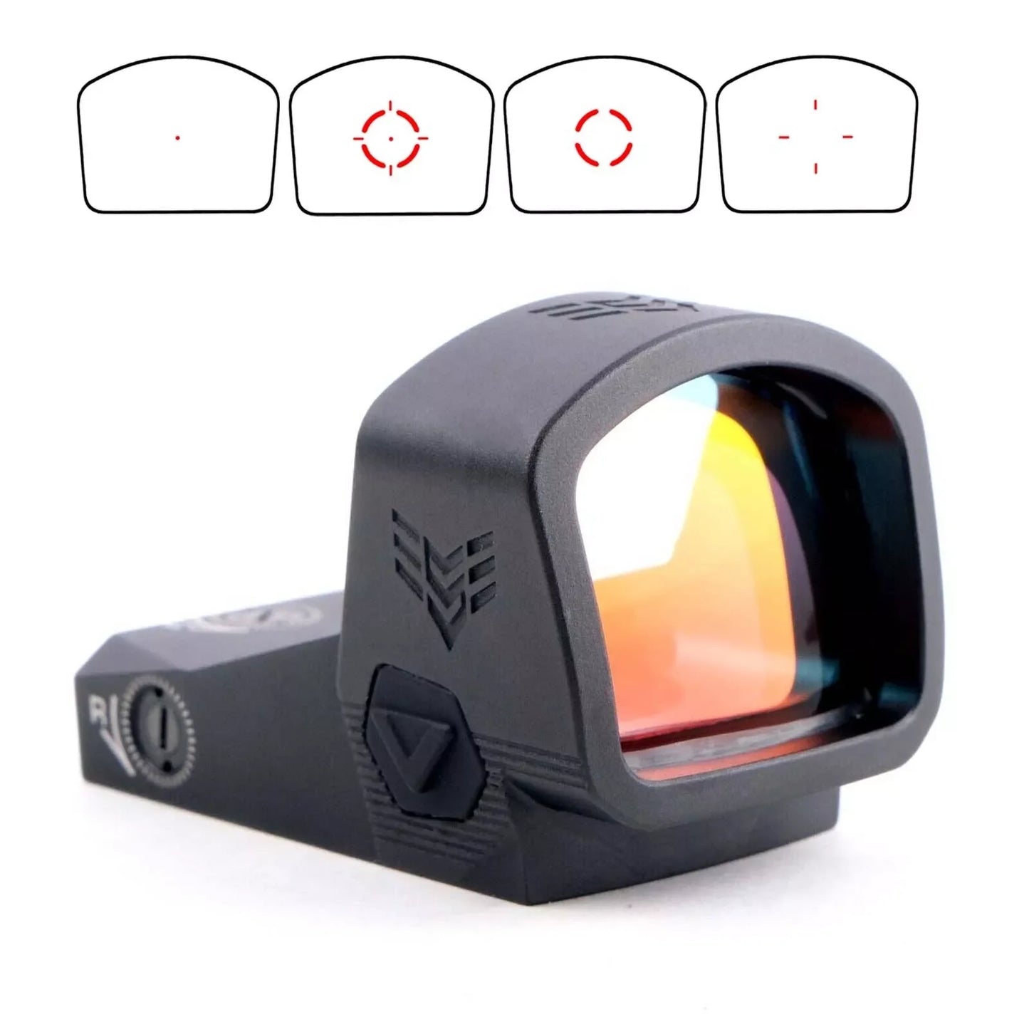 Original Swampfox Optics Justice II 1x30 Reflex Multi-Reticle Red Dot Sight JTC2130-MR Footprint Shake Wake  Pistol Glock