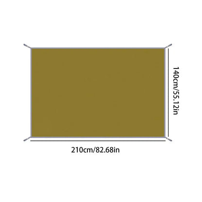 PC Outdoor Camping Mat Waterproof Camping Tarp Thicken Picnic Mat Foldable