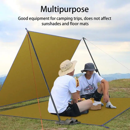 PC Outdoor Camping Mat Waterproof Camping Tarp Thicken Picnic Mat Foldable