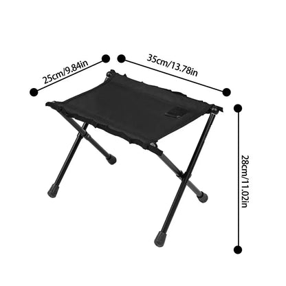 PC Outdoor Camping Stool Small Folding Chair Oxd Fabric 100Kg Bearing Load