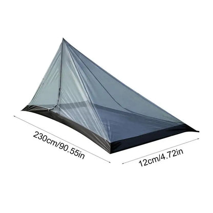 PC Outdoor Camping Tent Waterproof Bottom Mosquito Tent Lightweight Foldabl