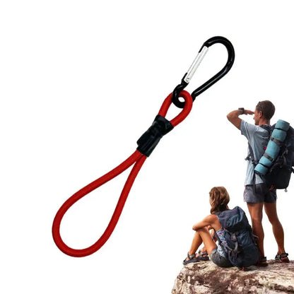 PC Outdoor Climbing Buckle Elastic Rope Tent Hook Multi-Functional Camping