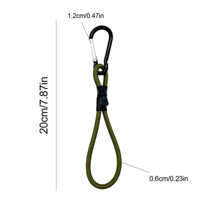 PC Outdoor Climbing Buckle Elastic Rope Tent Hook Multi-Functional Camping