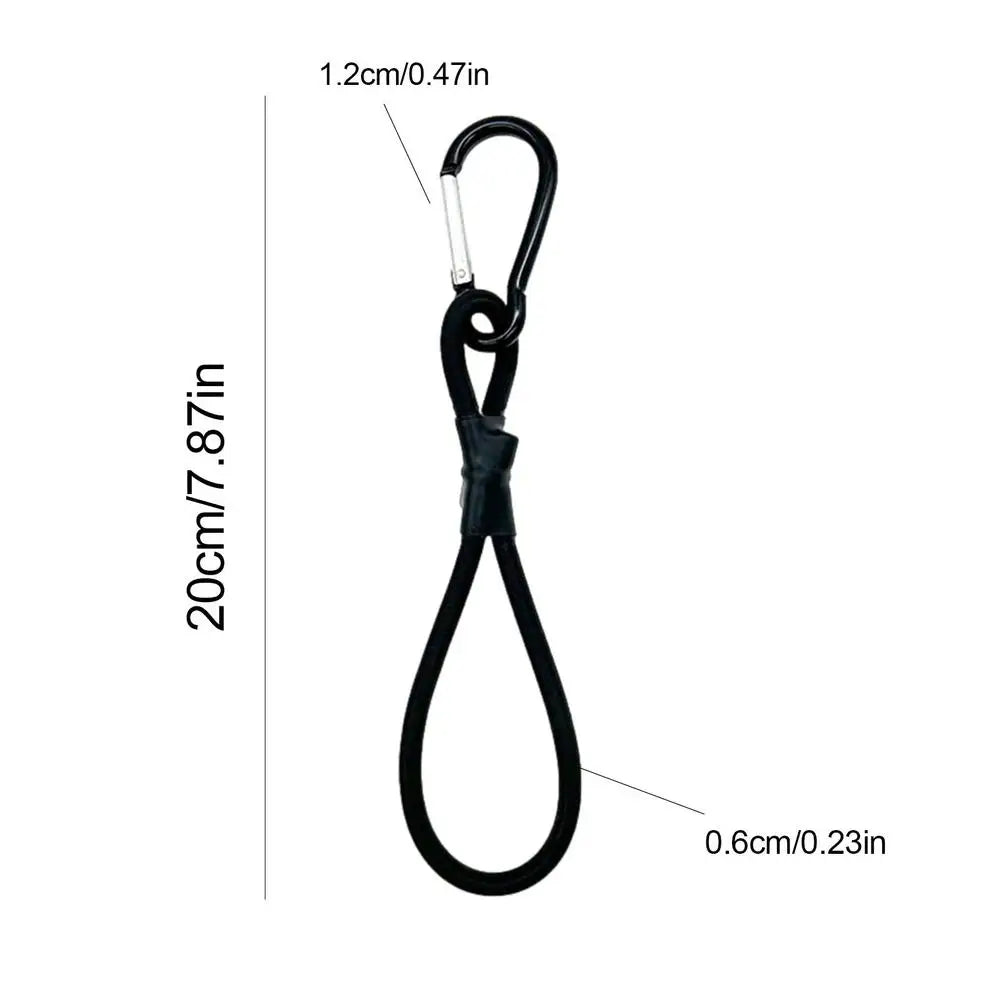 PC Outdoor Climbing Buckle Elastic Rope Tent Hook Multi-Functional Camping