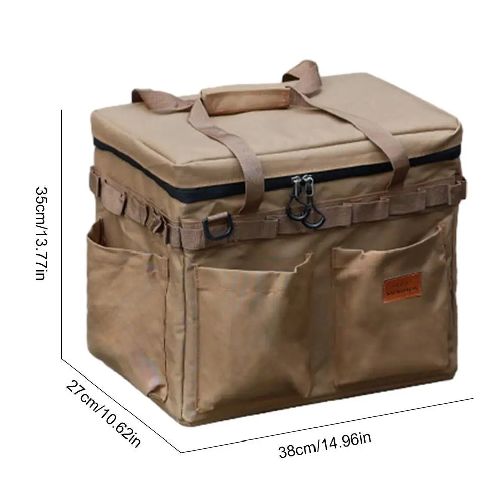 PC Outdoor Picnic Bag Waterproof Camping Travel Organizer Bag Portable Food