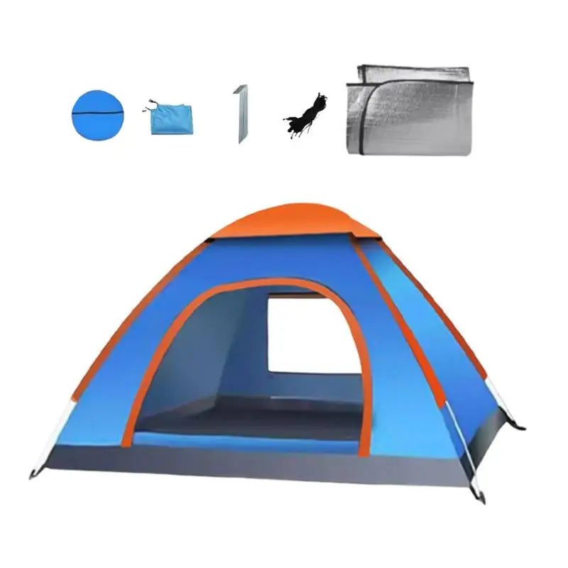 PC Outdoor tent portable folding fully automatic 2-3 person outdoor camping