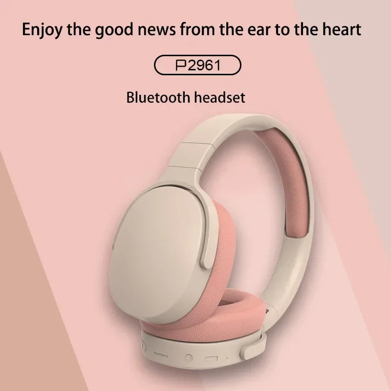 PCOver-ear Wired Headphones Blutooth With Cable Airbuds P2961  Ios&Android