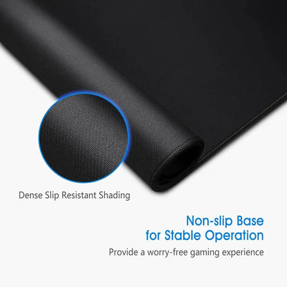 PCPC Large MousePads For Desk, Gaming Mouse Pad with Stitched Edges and Non