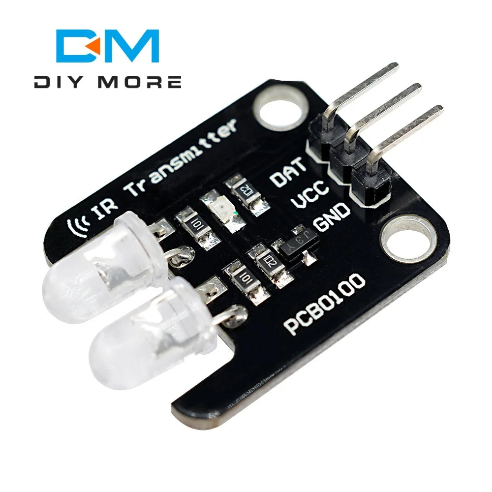 PCB0100 2 Channel Infrared Transmitter Module IR Transmitter for Arduino Electronic Building Blocks