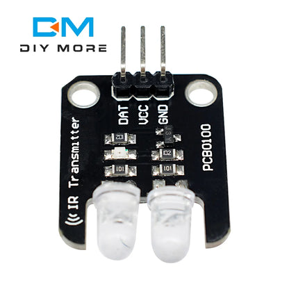 PCB0100 2 Channel Infrared Transmitter Module IR Transmitter for Arduino Electronic Building Blocks