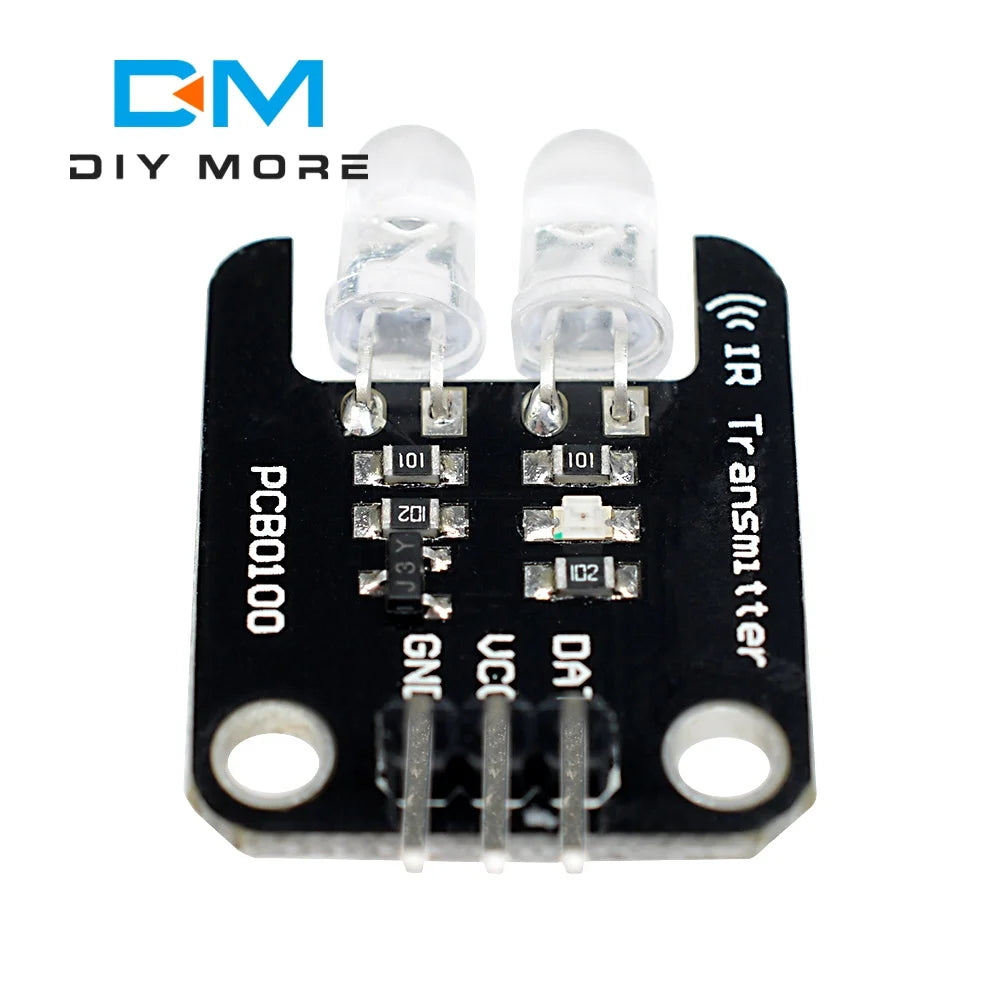 PCB0100 2 Channel Infrared Transmitter Module IR Transmitter for Arduino Electronic Building Blocks